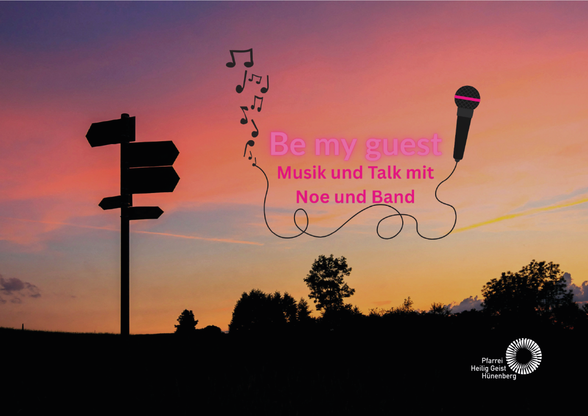Be my guest – Musik und Talk mit Noe und Band
