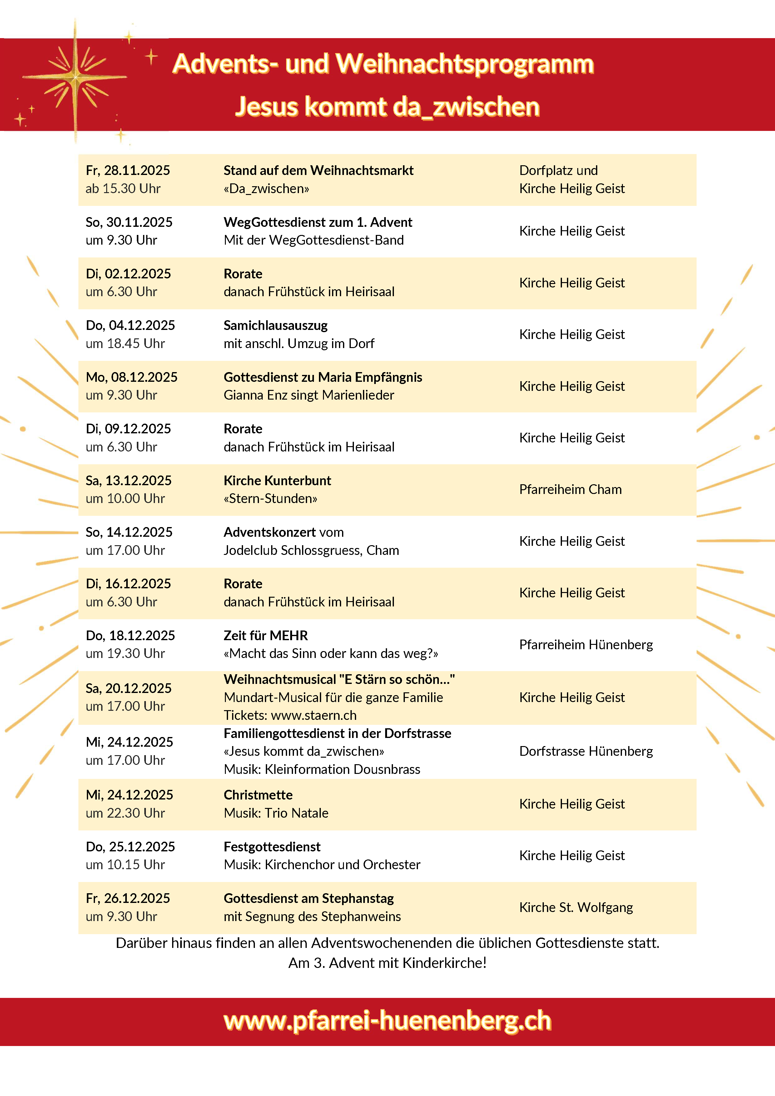 2024 Adventsprogramm