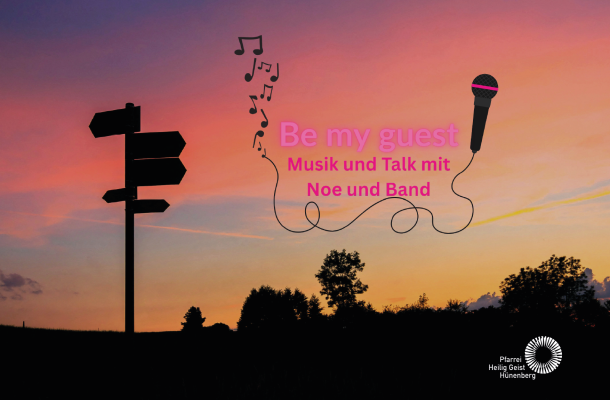 Be my guest – Musik und Talk mit Noe und Band